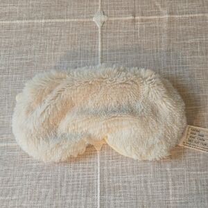 Warmies Fluffy Cream Sleep Mask